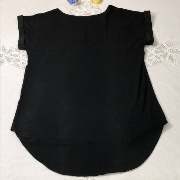 Metaphor | NWOT Cuffed V-Neck Tee - Picture 6 of 9